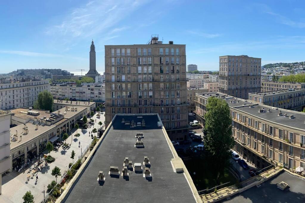 Appartement Perret Vue Sur Mer Le Havre Luaran gambar