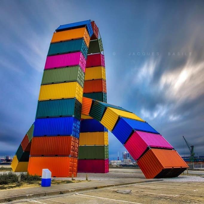 Appartement Perret Vue Sur Mer Le Havre Luaran gambar